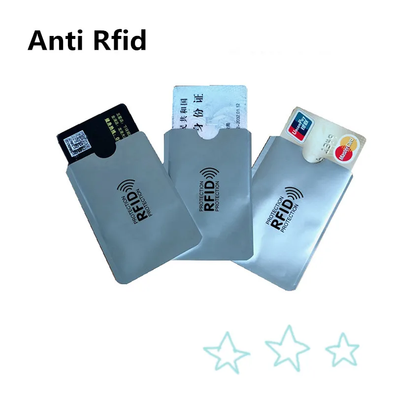 10pcs Anti Rfid STORAGE Blocking Reader Lock Bank Card Holder Id Bank Card Case Protection Metal Credit Card Storages Aluminium
10pcs Anti Rfid STORAGE Blocking Reader Lock Bank Card Holder Id Bank Card Case Protection Metal Credit Card Storages Aluminium