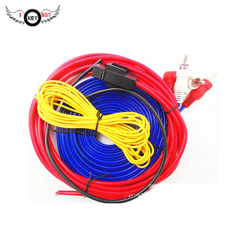 Audio Amplifier Subwoofer Stereo Wire Car Modified Line Kit
Audio Amplifier Subwoofer Stereo Wire Car Modified Line Kit