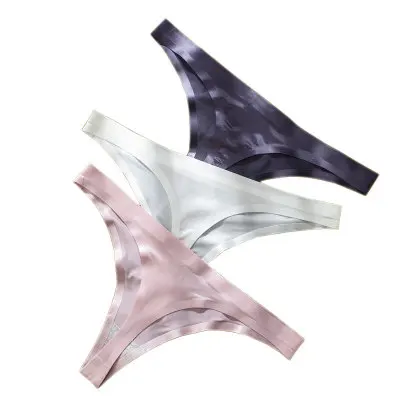 Women's underwear Sexy sexy ladies panties Transparent ice silk low waist one-piece seamless T pants ladies thong
Women's underwear Sexy sexy ladies panties Transparent ice silk low waist one-piece seamless T pants ladies thong