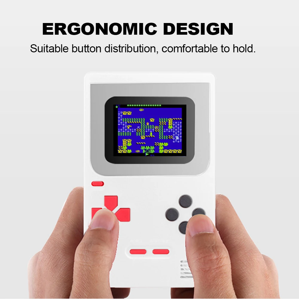 2inch Screen Portable Game Player Handheld Game Console Built-in 268 Classic Games Gifts for Kids Children
2inch Screen Portable Game Player Handheld Game Console Built-in 268 Classic Games Gifts for Kids Children