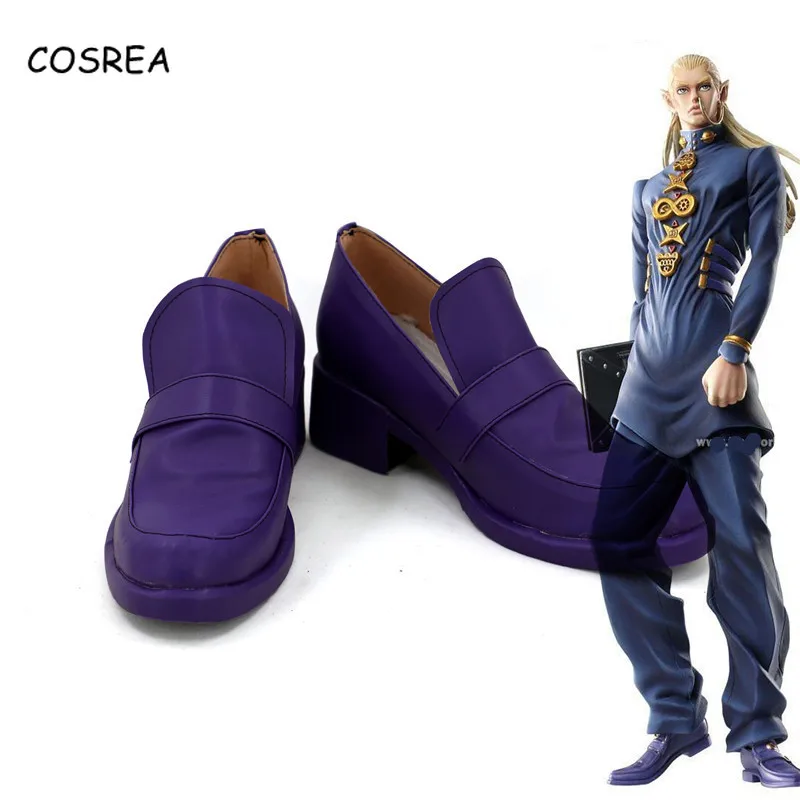 Jojo's Bizarre Adventure Leather Shoes Purple Ladies Women Shoes Girls Men Shoes Cosplay Costumes Leather Shoes Men
Jojo's Bizarre Adventure Leather Shoes Purple Ladies Women Shoes Girls Men Shoes Cosplay Costumes Leather Shoes Men