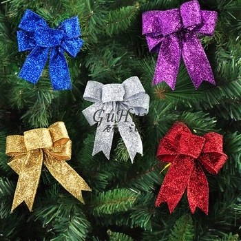 10PCS Happy New Year Gold Red Silver Christmas Bow Flannel Xmas Tree Hanging Ornaments Flocked Bowknot Party Decor Purple Blue
10PCS Happy New Year Gold Red Silver Christmas Bow Flannel Xmas Tree Hanging Ornaments Flocked Bowknot Party Decor Purple Blue