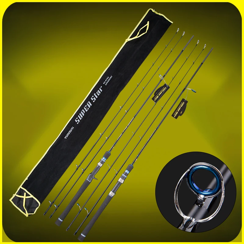Yuanwei Spinning Rod Two Tips Baitcasting Lure Rod 2.1m M Power Carbon Fiber Fishing Rod Fishing Stick Olta A058
Yuanwei Spinning Rod Two Tips Baitcasting Lure Rod 2.1m M Power Carbon Fiber Fishing Rod Fishing Stick Olta A058