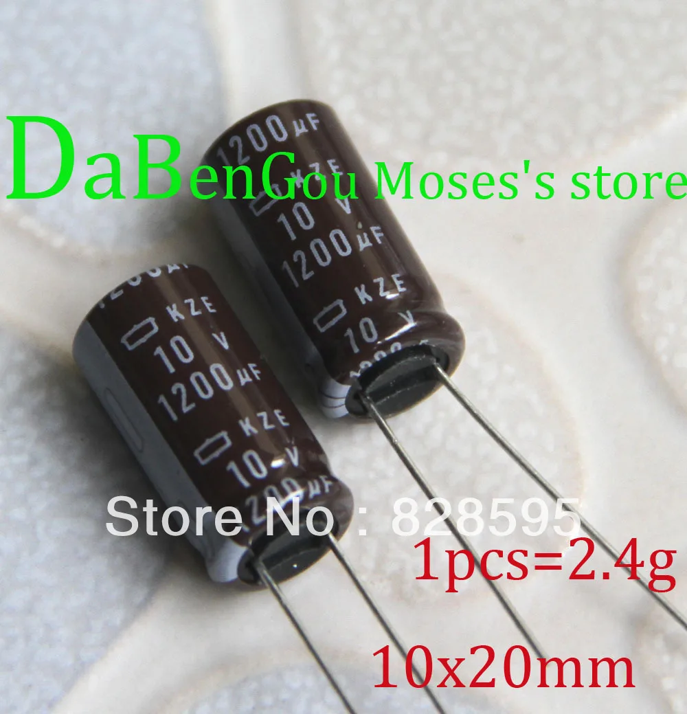 10v 1200uf 100% Original New NI-PPON CHEMI-CON NCC Electrolytic Capacitor Capacitance Radial 10x20mm (10pcs)
10v 1200uf 100% Original New NI-PPON CHEMI-CON NCC Electrolytic Capacitor Capacitance Radial 10x20mm (10pcs)