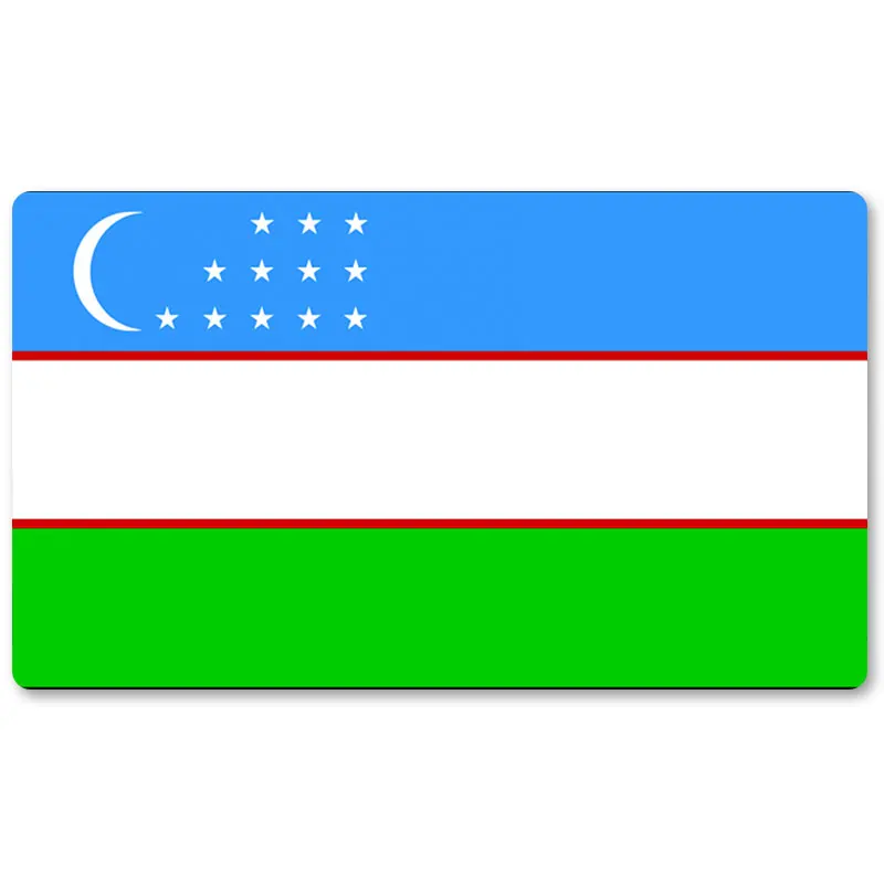 Country Flag Playmats - Uzbekistan - Board Game Mat Table Mat Mouse Mat Mouse Pad 60 x 35CM
Country Flag Playmats - Uzbekistan - Board Game Mat Table Mat Mouse Mat Mouse Pad 60 x 35CM