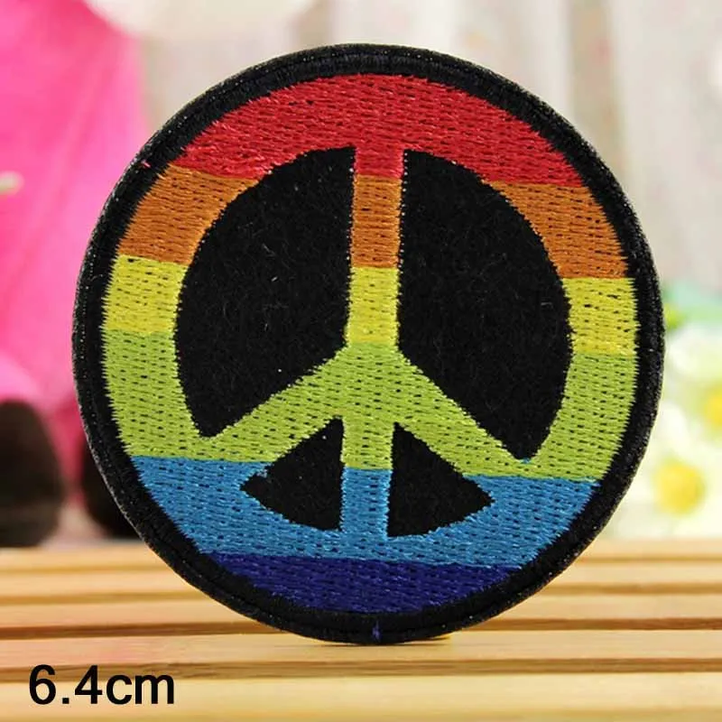 Novelty Peace Embroidery Punk Clothes Patch For Clothing Iron On Patch Motif Applique
Novelty Peace Embroidery Punk Clothes Patch For Clothing Iron On Patch Motif Applique