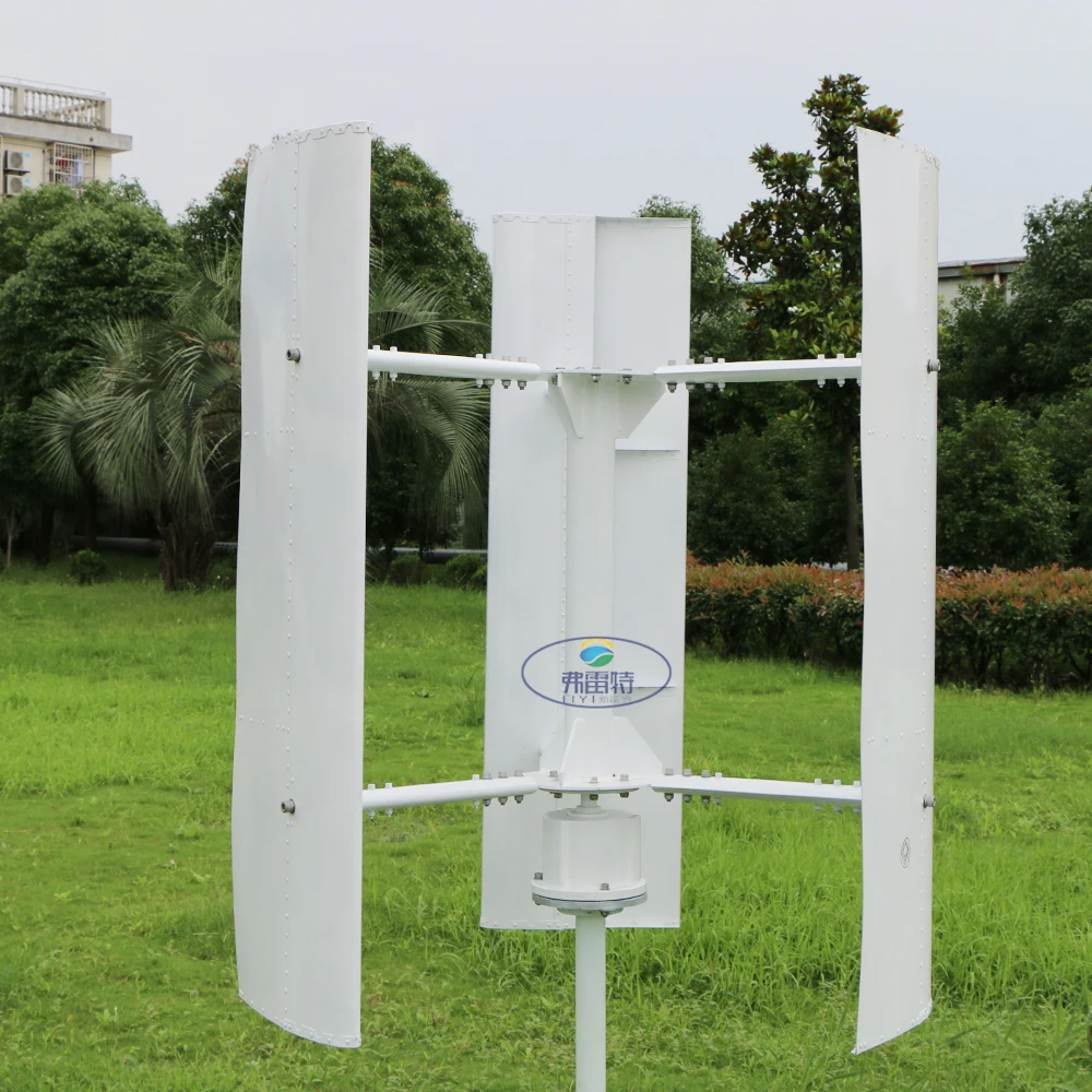 

500w vertical wind turbine generator Magnetic levitation 12v /24v with wind solar hybrid charge controller