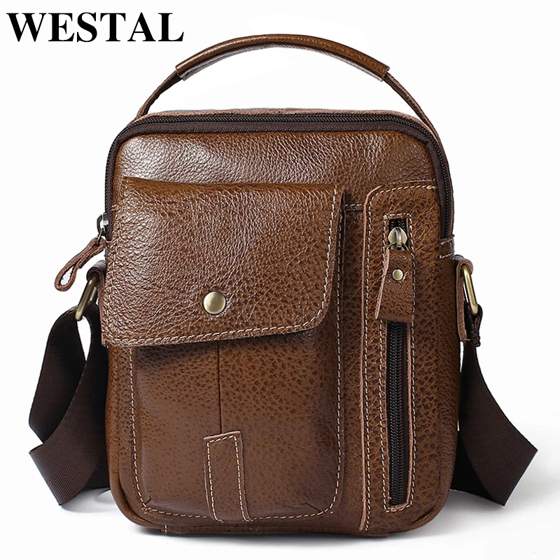 WESTAL Men's Bags Genuine Leather Messenger Bag Men Vintage Crossbody Bags for Men ipad Flap Leather Shoulder Bag Male Handbags
WESTAL Men's Bags Genuine Leather Messenger Bag Men Vintage Crossbody Bags for Men ipad Flap Leather Shoulder Bag Male Handbags