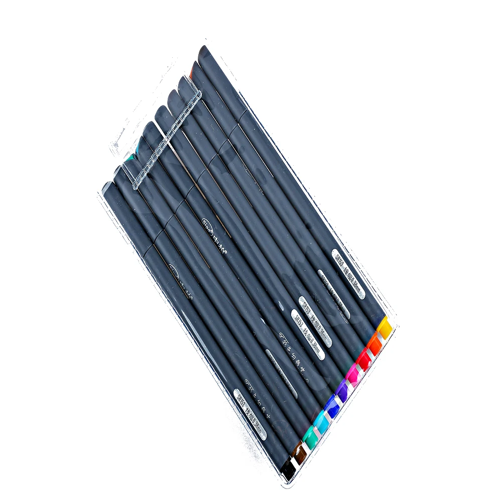 10PCS Fineliner Color Markers Pen Set 0.38 Colored Fine Line Hexagonal Rod No Toxic Material School Stationery Office Supplies
10PCS Fineliner Color Markers Pen Set 0.38 Colored Fine Line Hexagonal Rod No Toxic Material School Stationery Office Supplies