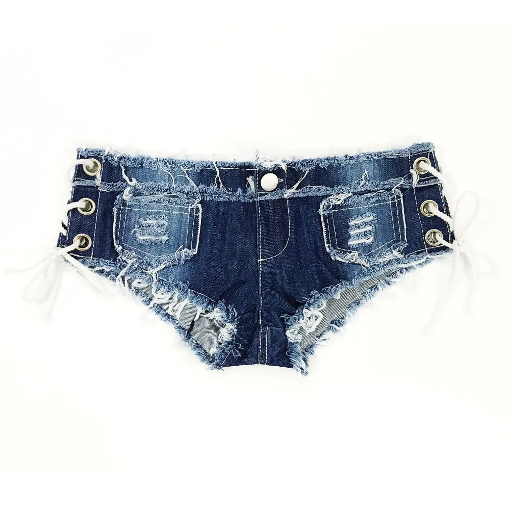 Sexy summer S-XL Women Denim Ripped Short Jeans Low waisted Tassel Elastic Lace up Bandage Shorts Hotpants 616
Sexy summer S-XL Women Denim Ripped Short Jeans Low waisted Tassel Elastic Lace up Bandage Shorts Hotpants 616
