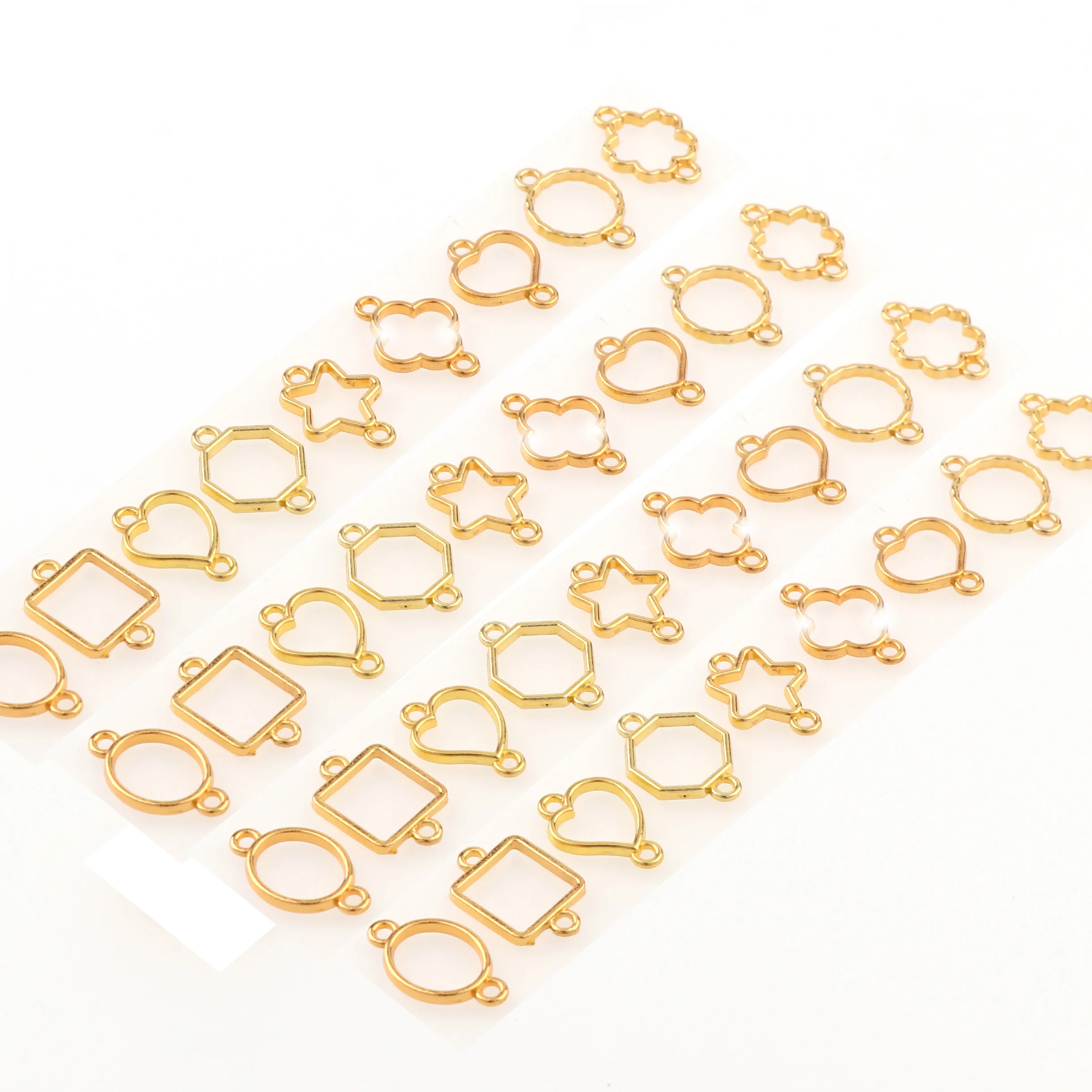 20pieces Cherry Love Clover Round Metal Frame DIY Bracelet Mini Frame Gold Charm Bezel Setting Cabochon Setting UV Resin Charm
20pieces Cherry Love Clover Round Metal Frame DIY Bracelet Mini Frame Gold Charm Bezel Setting Cabochon Setting UV Resin Charm