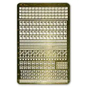 Flyhawk FH700030 World War II Japanese naval shipborne air defense weapons group metal etch
Flyhawk FH700030 World War II Japanese naval shipborne air defense weapons group metal etch