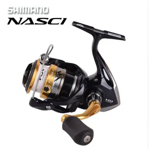 100% Japan Shimano NASCI 500 1000 2500 C3000HG 4000XG C5000XG gear ratio 5.0:1/6.2:1 Spinning Fishing Reel
100% Japan Shimano NASCI 500 1000 2500 C3000HG 4000XG C5000XG gear ratio 5.0:1/6.2:1 Spinning Fishing Reel