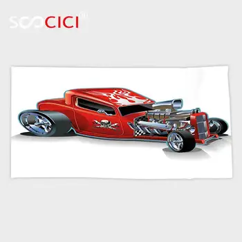 Custom Microfiber Ultra Soft Bath/hand Towel,Cartoon Race Car Engine Speedy Dangeous Full of Adrenaline Pilot Image Artwork
Custom Microfiber Ultra Soft Bath/hand Towel,Cartoon Race Car Engine Speedy Dangeous Full of Adrenaline Pilot Image Artwork
