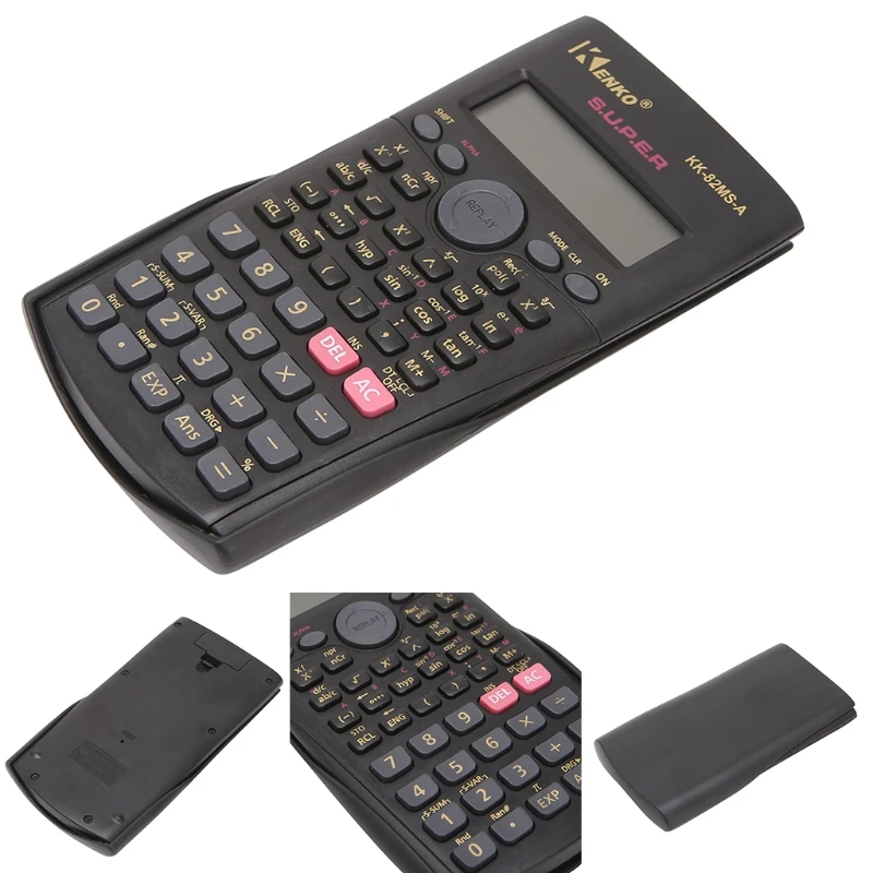 12 Digit Electronic Scientific Calculator Multi-Function 2-Line Display STAT Data Editor for School, University & Business
12 Digit Electronic Scientific Calculator Multi-Function 2-Line Display STAT Data Editor for School, University & Business