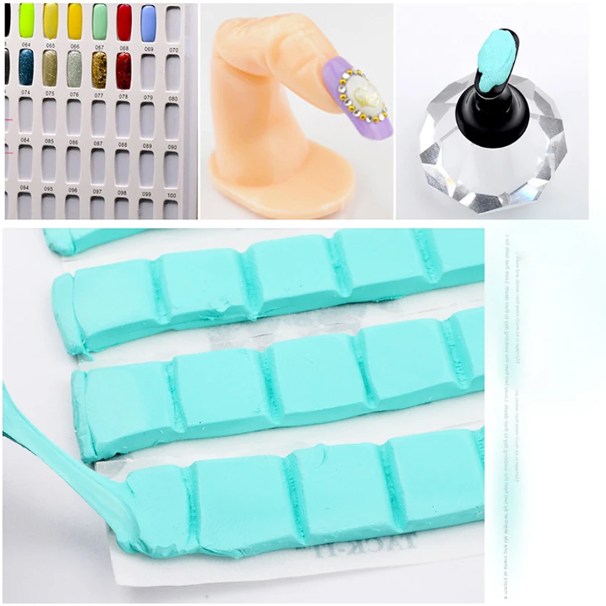 102pcs Multifunctional Sticky Clay Nail Tip Fixator Clay DIY Nail Practice and Display Tool
102pcs Multifunctional Sticky Clay Nail Tip Fixator Clay DIY Nail Practice and Display Tool