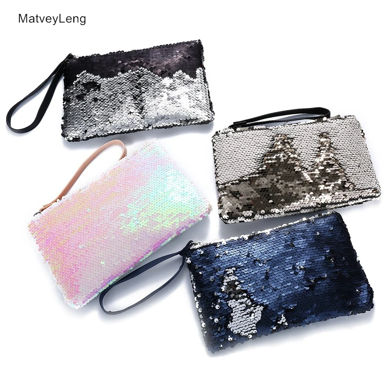 New Zipper Cosmetic Bag Fashion Mermaid Double-sided Color Sequins Cosmetic Bag Ladies Cosmetic Bag Party Bags Free Shipping
New Zipper Cosmetic Bag Fashion Mermaid Double-sided Color Sequins Cosmetic Bag Ladies Cosmetic Bag Party Bags Free Shipping