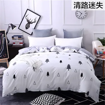 Minimalistic Black And White Cartoon Christmas Tree Pattern Bedding Quality Duvet Cover Bed Set Bedding twin Queen King size
Minimalistic Black And White Cartoon Christmas Tree Pattern Bedding Quality Duvet Cover Bed Set Bedding twin Queen King size