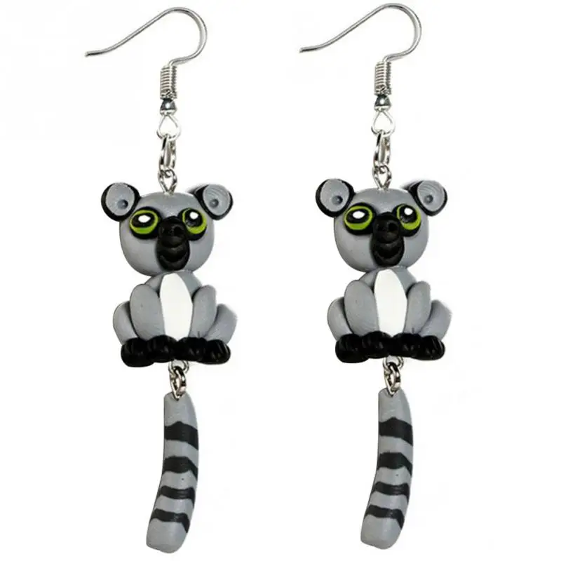 Fashionable Little Coati Polymer Clay Earrings Set Sexy Ear Lady Shining Alloy Ear Stud
Fashionable Little Coati Polymer Clay Earrings Set Sexy Ear Lady Shining Alloy Ear Stud