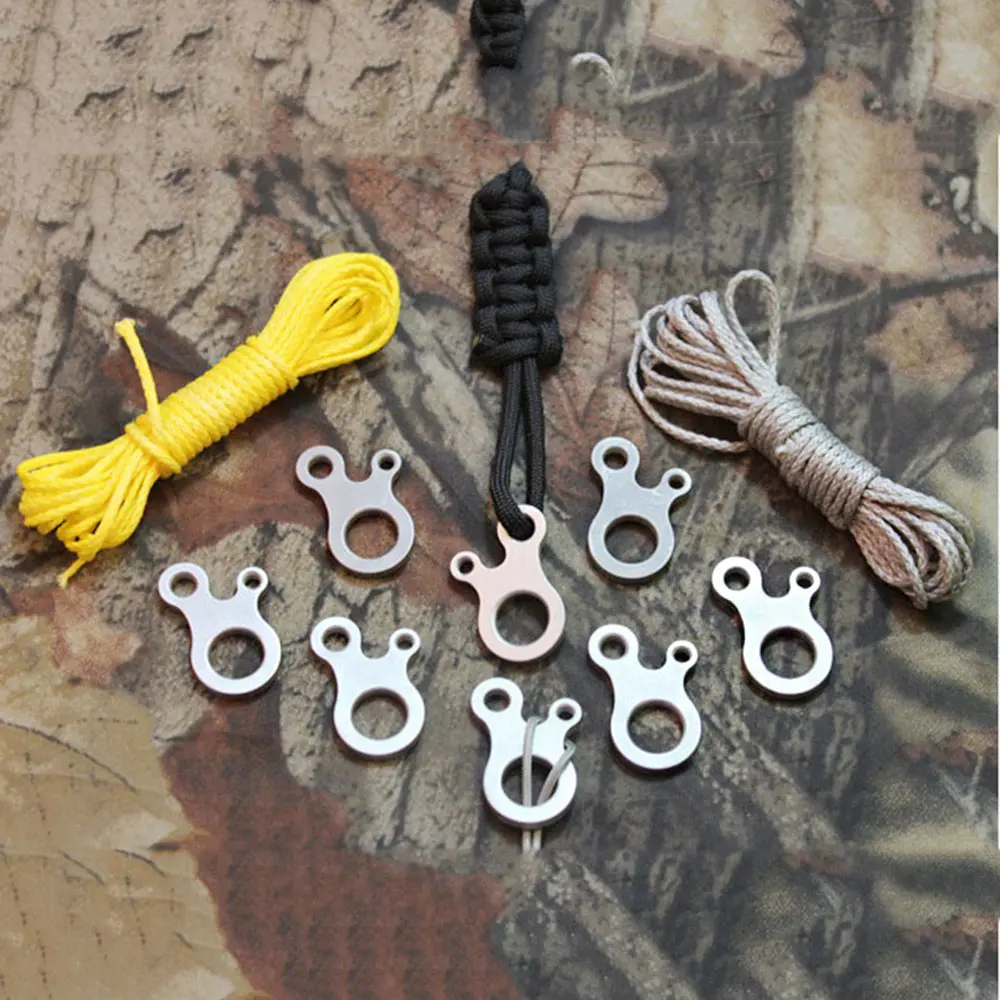 5pcs 3 Holes Stainless Camp Knot Tool Climbing Carabiner Climbing Survival Buckles Sport Outdoor Camping Survival Kit Equipment
5pcs 3 Holes Stainless Camp Knot Tool Climbing Carabiner Climbing Survival Buckles Sport Outdoor Camping Survival Kit Equipment