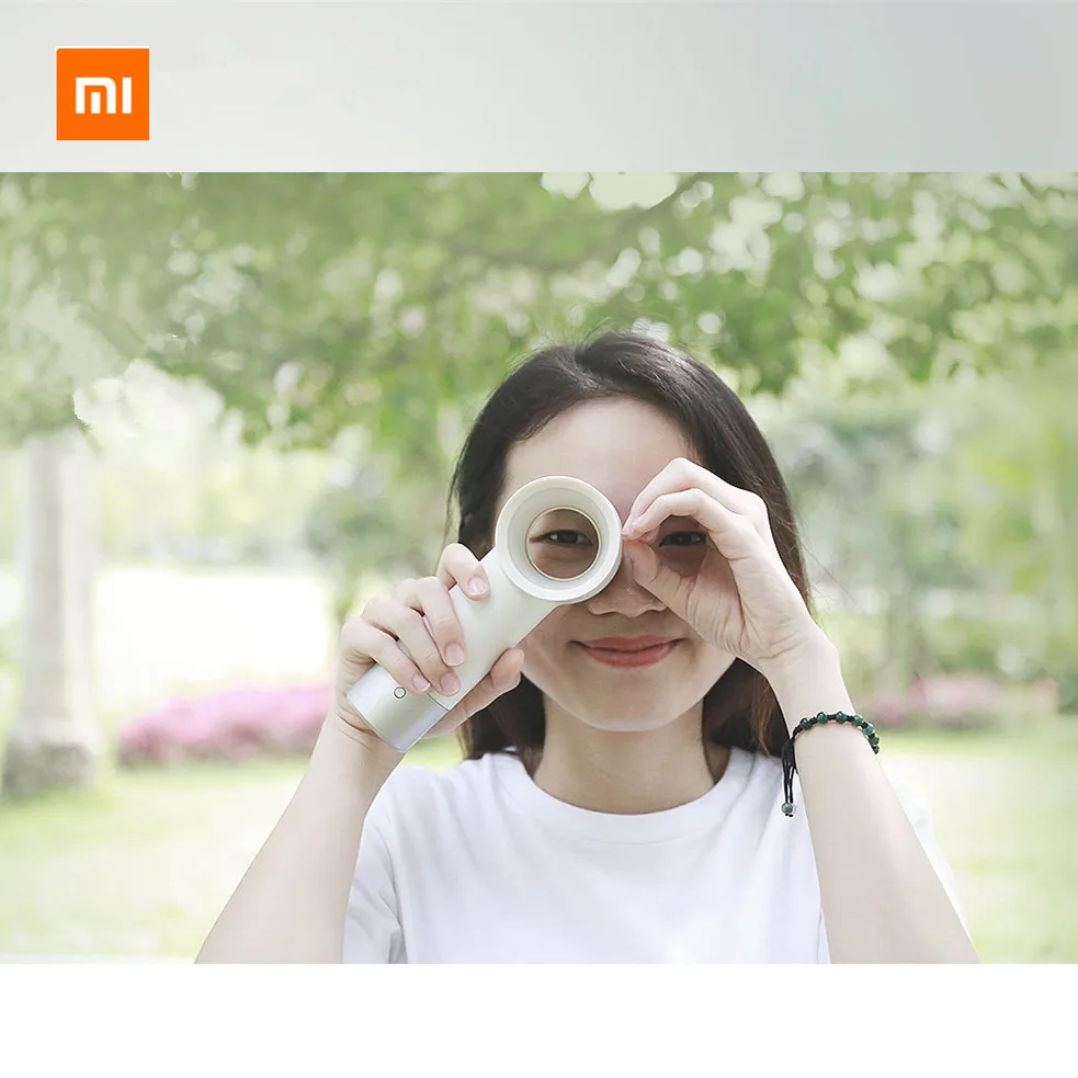 Xiaomi mijia HL Happy Life USB Mini Handheld Fan Desk Electric Fan Rechargeable Battery Bladeless Cooling Fan for Travel Office
Xiaomi mijia HL Happy Life USB Mini Handheld Fan Desk Electric Fan Rechargeable Battery Bladeless Cooling Fan for Travel Office