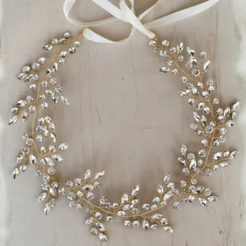 Jonnafe Stunning Rhinestone Tiara Wedding Hair Vine Accessories Gold Bridal Headband Women Jewelry Headpiece
Jonnafe Stunning Rhinestone Tiara Wedding Hair Vine Accessories Gold Bridal Headband Women Jewelry Headpiece