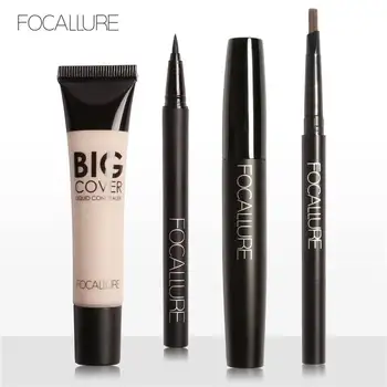 Focallure 4pc Makeup Set including concealer eyeliner mascara eyebrow pencil for daily makeup kit makeup gift set Cosmetic
Focallure 4pc Makeup Set including concealer eyeliner mascara eyebrow pencil for daily makeup kit makeup gift set Cosmetic