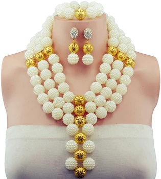 2016 African beads jewelry set white Imitation pearl beads bride jewelry nigerian wedding african beads jewelry Set
2016 African beads jewelry set white Imitation pearl beads bride jewelry nigerian wedding african beads jewelry Set