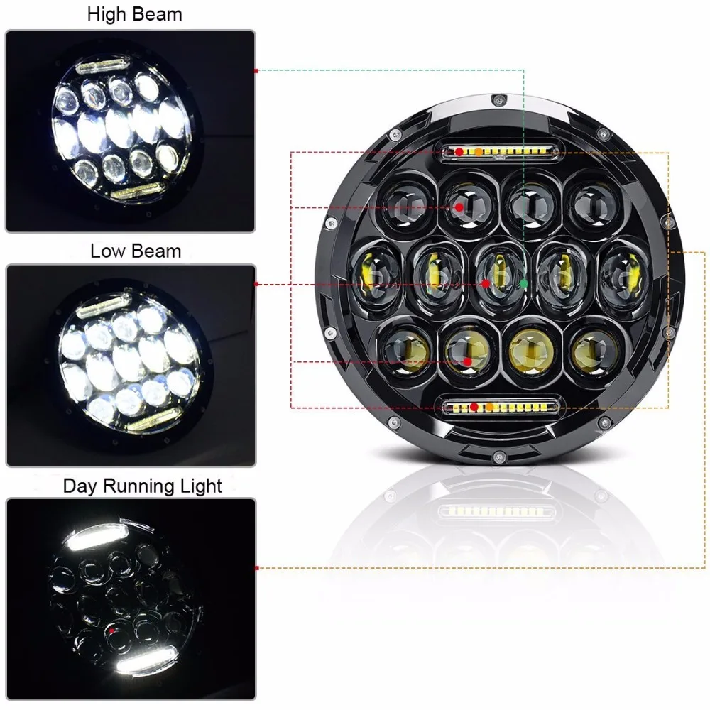 7inch 75w LED Headlight For Jeep Wrangler JK 4x4 12v-24v Running Light With H4/H13 Hi-LO Beam For LADA NIVA
7inch 75w LED Headlight For Jeep Wrangler JK 4x4 12v-24v Running Light With H4/H13 Hi-LO Beam For LADA NIVA