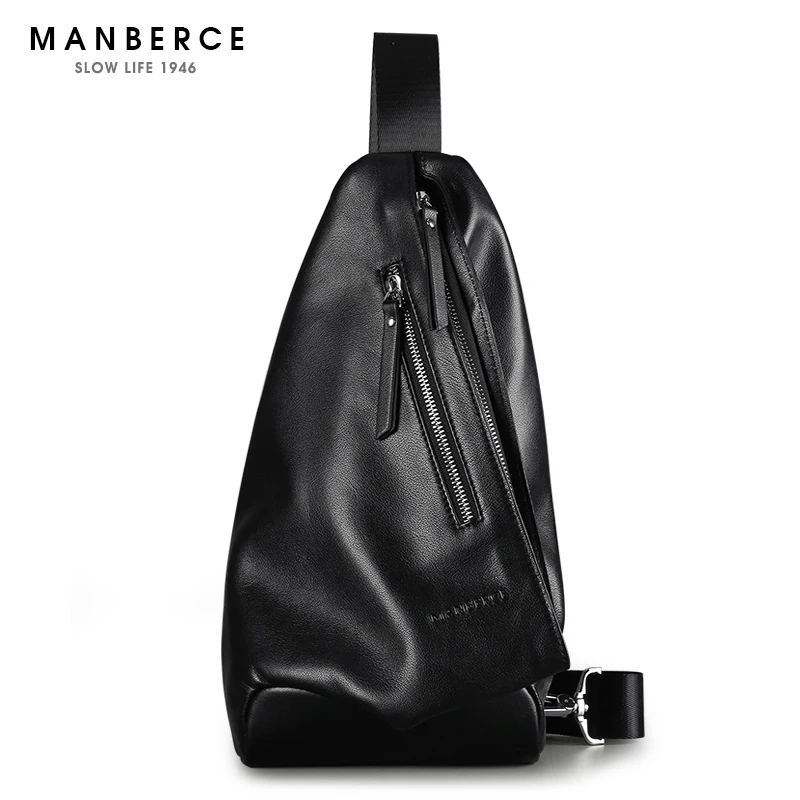 MANBERCE Men Shoulder Bag Cowhide Messenger Bag Brand Men's Crossbody Beach Bag Travel Casual Riding Multifunctional Chest Pack
MANBERCE Men Shoulder Bag Cowhide Messenger Bag Brand Men's Crossbody Beach Bag Travel Casual Riding Multifunctional Chest Pack