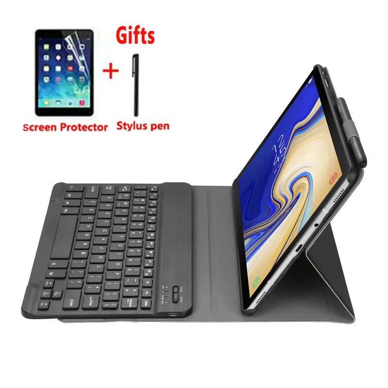 Removable Wireless Bluetooth Keyboard Case For Samsung Galaxy Tab A 10.1 2019 T510 T515 SM-T515 cover magnetic Stand funda+ Film
Removable Wireless Bluetooth Keyboard Case For Samsung Galaxy Tab A 10.1 2019 T510 T515 SM-T515 cover magnetic Stand funda+ Film