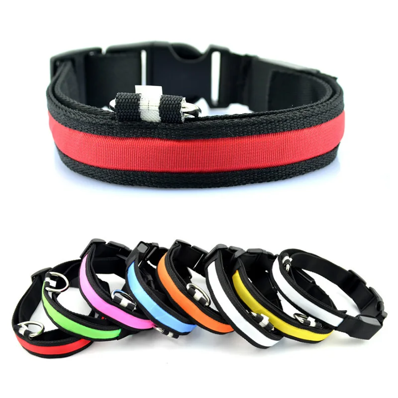 LED Dog Cat Collar Nylon Glow Flashing Light Up Night Safety USB Rechargeable Luminous Puppy Collars Pet Supplies XHC88
LED Dog Cat Collar Nylon Glow Flashing Light Up Night Safety USB Rechargeable Luminous Puppy Collars Pet Supplies XHC88