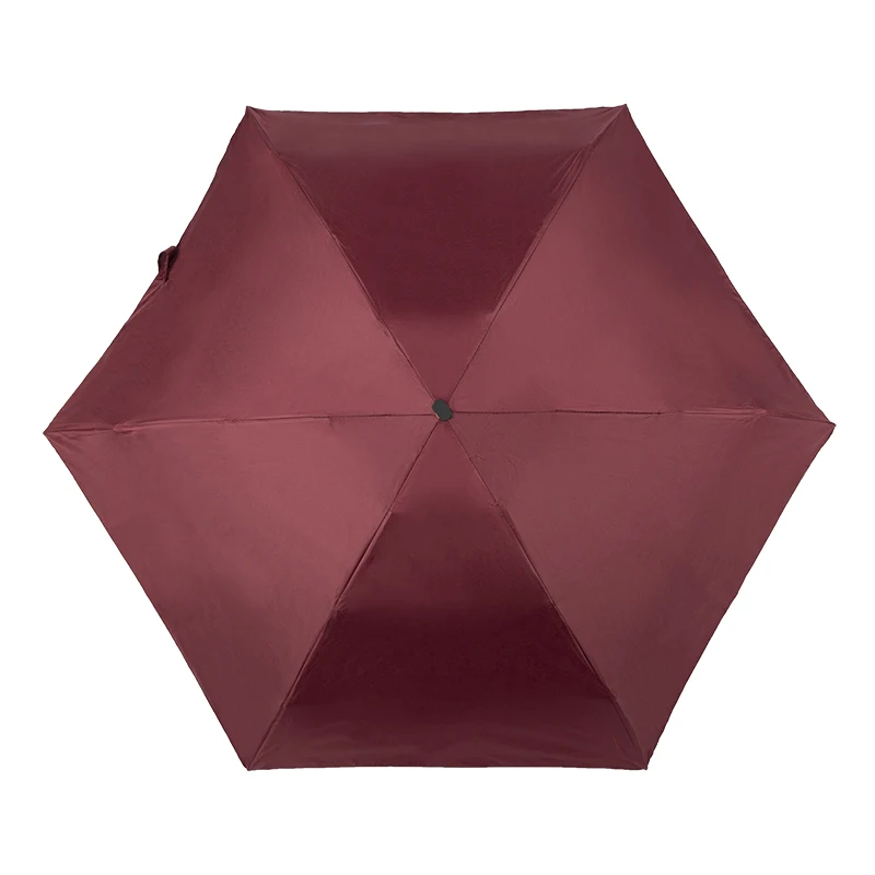 Fancytime 200g Mini Small Umbrella Folding Umbrella Pocket Women Kids Umbrella Anti-UV Women's Umbrella Sunny Rainy