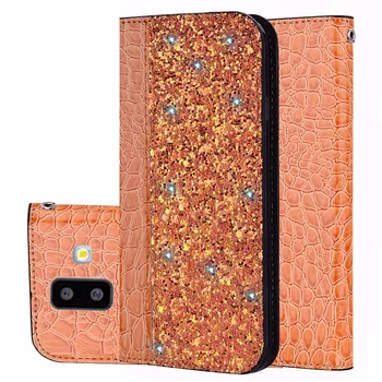 20pcs/lot Glittering Crocodile Magnetic wallet flip leather cover case for Samsung Galaxy J4 plus J6 plus 2018 new arrived case
20pcs/lot Glittering Crocodile Magnetic wallet flip leather cover case for Samsung Galaxy J4 plus J6 plus 2018 new arrived case