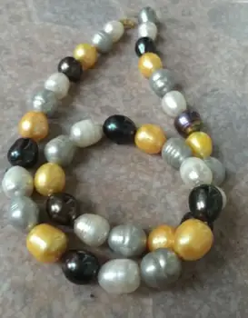 elegant AAA 10-12 mm baroque multicolor pearl necklace 35inch 52"
elegant AAA 10-12 mm baroque multicolor pearl necklace 35inch 52"