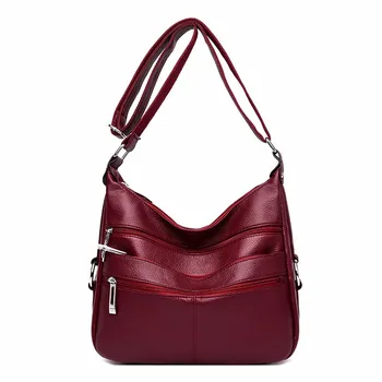 Women Messenger Bags Small Crossbody Bags For Women Soft Leather Shoulder Bag Female Vintage Ladies Bag Solid Handbags Bolsa Sac
Women Messenger Bags Small Crossbody Bags For Women Soft Leather Shoulder Bag Female Vintage Ladies Bag Solid Handbags Bolsa Sac