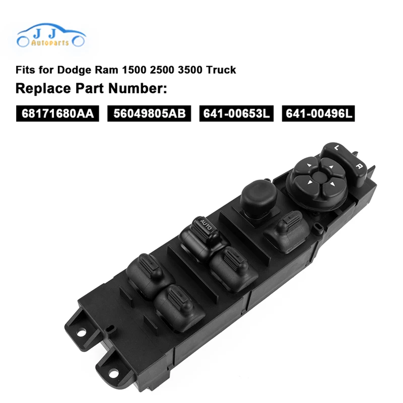 Новый 68171680AA новый для 2002-2010 Dodge Ram Электрический переключатель управления окном 56049805AB
Новый 68171680AA новый для 2002-2010 Dodge Ram Электрический переключатель управления окном 56049805AB