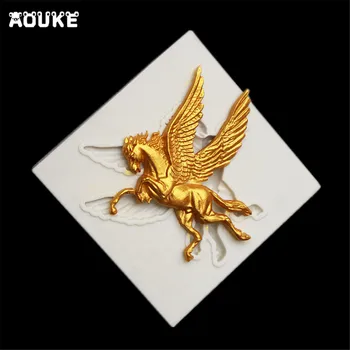 Pegasus Shape Fondant Cake Silicone Mold Chocolate Candy Molds Cookies Pastry Biscuits Mould Cake Decoration Baking Tools K089
Pegasus Shape Fondant Cake Silicone Mold Chocolate Candy Molds Cookies Pastry Biscuits Mould Cake Decoration Baking Tools K089