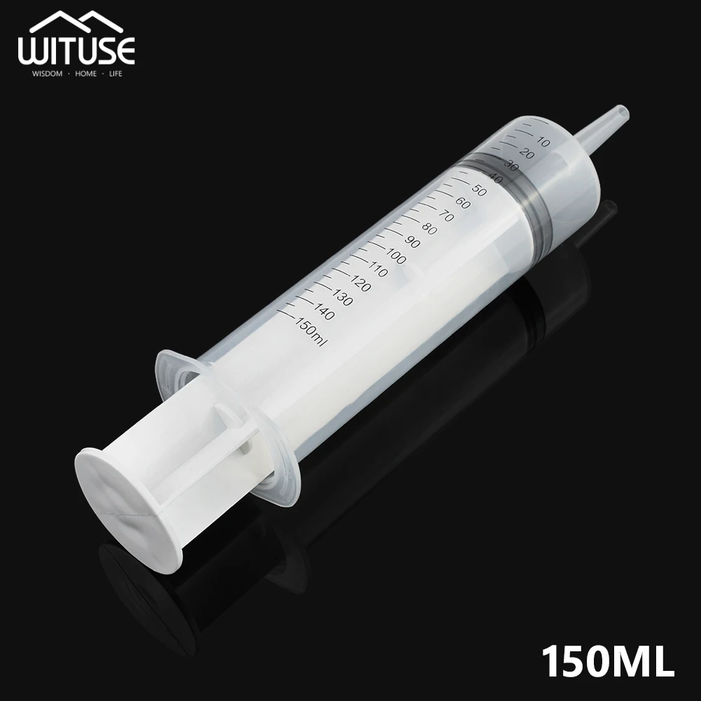 150cc 150ml Reusable Big Large Hydroponics Plastic Nutrient Sterile Health Measuring Syringe Tools CZL8277 Measuring Syringe ZSQ
150cc 150ml Reusable Big Large Hydroponics Plastic Nutrient Sterile Health Measuring Syringe Tools CZL8277 Measuring Syringe ZSQ