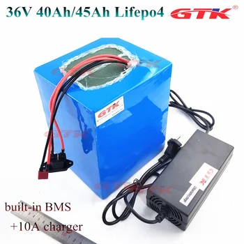 GTK 36V 40Ah Lifepo4 battery 45Ah Lithium iron phosphate bateria Electric Bike scooter power motor with BMS 2000w + 10A Charger
GTK 36V 40Ah Lifepo4 battery 45Ah Lithium iron phosphate bateria Electric Bike scooter power motor with BMS 2000w + 10A Charger