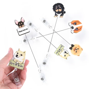 2017 The New Student Nurse Exihibiton ID Name Card Badge Holder Office Supplies Mini Cartoon Dog Retractable Badge Reel
2017 The New Student Nurse Exihibiton ID Name Card Badge Holder Office Supplies Mini Cartoon Dog Retractable Badge Reel
