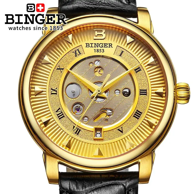 Switzerland Automatic Mechanical Watch Men Stainless Steel Reloj Hombre Wrist Watches Male Waterproof Skeleton Sapphire B-1160-3
Switzerland Automatic Mechanical Watch Men Stainless Steel Reloj Hombre Wrist Watches Male Waterproof Skeleton Sapphire B-1160-3