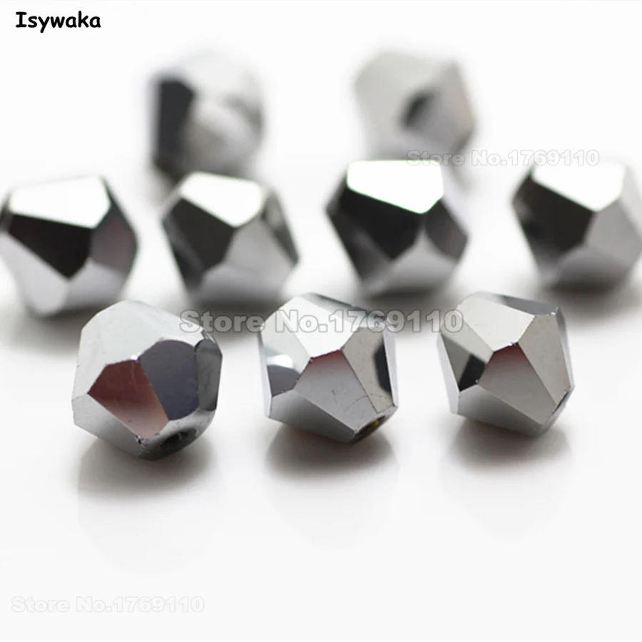 Isywaka 38pcs Shining Silver Color 8mm Bicone Austria Crystal Beads charm Glass Beads Loose Spacer Bead for DIY Jewelry Making
Isywaka 38pcs Shining Silver Color 8mm Bicone Austria Crystal Beads charm Glass Beads Loose Spacer Bead for DIY Jewelry Making