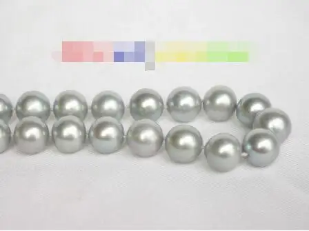 Free Shipping >>>>>GENUINE GRADUATED 12MM GRAY SOUTH SEA PEARL NECKLACE 14K Solid gold j7892
Free Shipping >>>>>GENUINE GRADUATED 12MM GRAY SOUTH SEA PEARL NECKLACE 14K Solid gold j7892