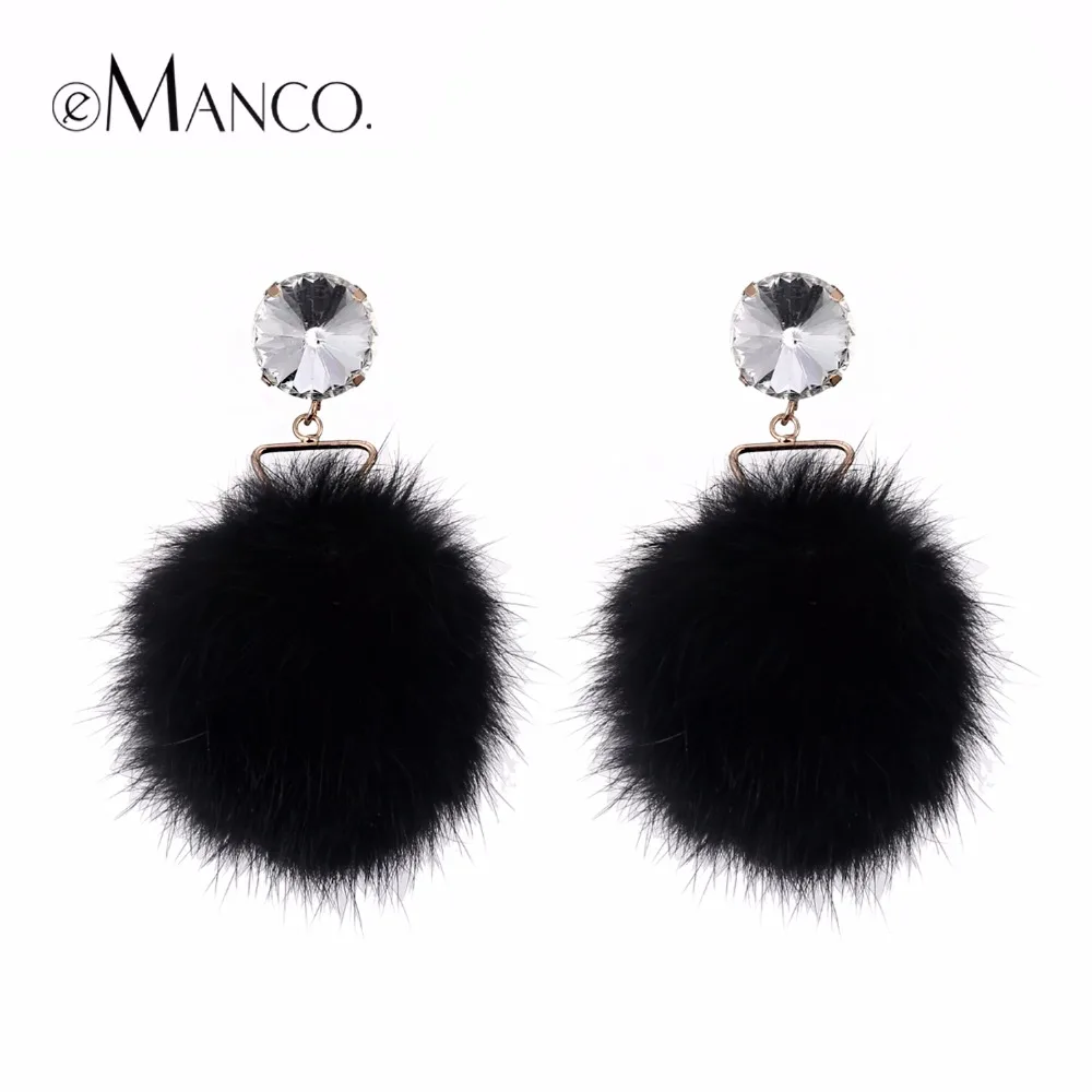 eManco Wholesale Vintage Rhinestone Earrings Pompon Dangle Earrings for women copper fashion jewelry cosmetic cloth jewelry
eManco Wholesale Vintage Rhinestone Earrings Pompon Dangle Earrings for women copper fashion jewelry cosmetic cloth jewelry