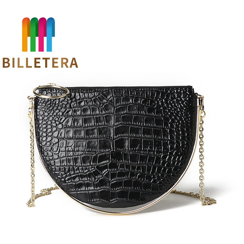 BILLETERA Small Genuine Leather Women Round Shoulder Messenger Cross Body Chain Bags Famous Brand Bags
BILLETERA Small Genuine Leather Women Round Shoulder Messenger Cross Body Chain Bags Famous Brand Bags