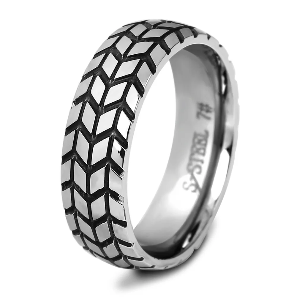 Hot Sale Classic 6MM Stainless Steel Groove Tire Finger Ring Size 7 To 12 Punk For Men's Male Wedding Band Gothic Jewelry Gift
Hot Sale Classic 6MM Stainless Steel Groove Tire Finger Ring Size 7 To 12 Punk For Men's Male Wedding Band Gothic Jewelry Gift