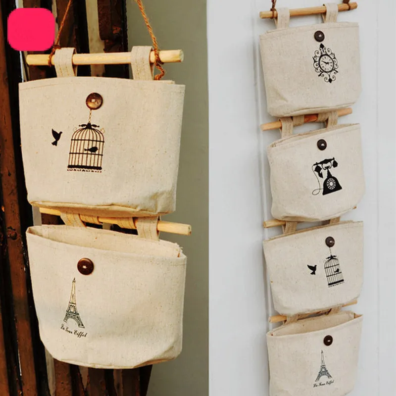 Zakka Storage Bag Cotton Linen Hanging Wall Mounted Wardrobe Organizer Wall Pouch Cosmetic Toys Organizer case for headphones
Zakka Storage Bag Cotton Linen Hanging Wall Mounted Wardrobe Organizer Wall Pouch Cosmetic Toys Organizer case for headphones