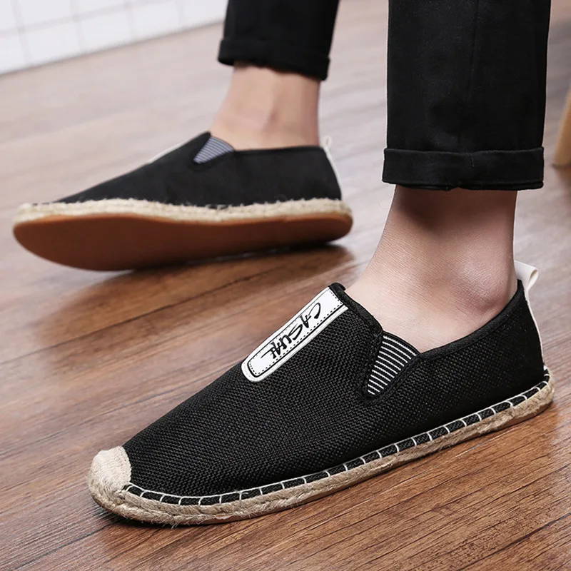 2018 Summer Fashion Men Linen Shoes Espadrilles Men Casual Shoes Slip on Breathable Loafers Men Flats Shoe Zapatos Hombre
2018 Summer Fashion Men Linen Shoes Espadrilles Men Casual Shoes Slip on Breathable Loafers Men Flats Shoe Zapatos Hombre