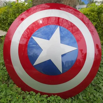 

Metal Colour The Avengers Civil War Captain America Shield 1:1 1/1 Cosplay Steve Rogers ABS Model Shield Adult Replica